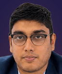 GM Swayams Mishra Face Portrait Logo