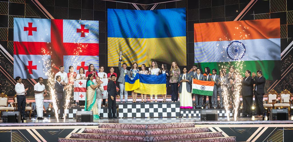 44th FIDE Chess Olympiad, Chennai — Bronze Medalist Coach